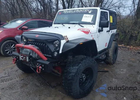 2012 Jeep Wrangler Sport из США, поврежденный, VIN 1C4AJWAG6CL232704